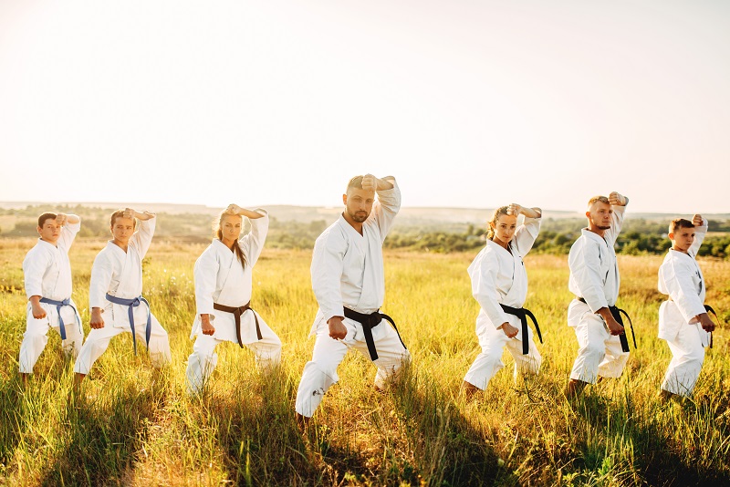 self-defense Karate class